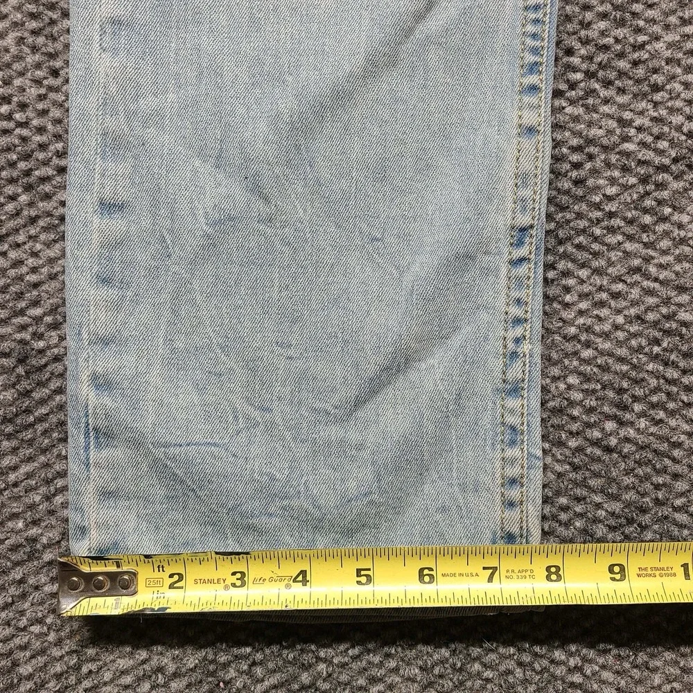 Levi's 514 Jeans Men's 32x34 Blue Denim Slim Straight Cotton Stretch Light Wash